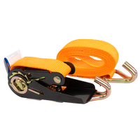 KAMAR 3m/25mm/0.8t oransje transportbånd med strammer