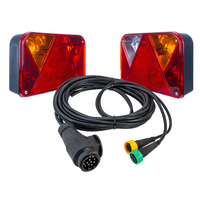 DOBPLAST DPT35 baklykter + MANTES 4m 13-pinners ledningsnett