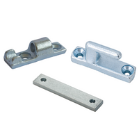 Sidehengsel med håndtak og skive WINTERHOFF BSCH 40-1+BSCHG 40-A+BSCHG 40-A komplett tilhengersidemontering