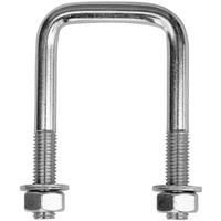 DROMET type C firkantklemme med muttere og skiver M12 85/42/85