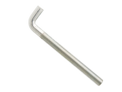 DROMET HP M8x120 konstruksjonskrok med vinklet ende (rett)