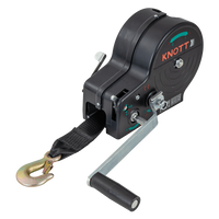 Manuell vinsj for tilhenger KNOTT 6X0017.311 900kg med belte