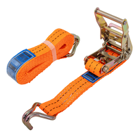 UNITRAILER 4m/35mm/2t oransje transportbånd med strammer