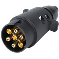 7-PIN KAMAR-plugg for tilhengerfesteuttak