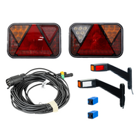 Lyssett: FRISTOM FT-270 LED-baklys + FRISTOM FT-145 LED-sidemarkeringslys + MANTES 7m 7-PIN sele