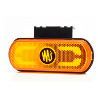 WAŚ W240 1598 LED-markeringslampe, oransje, universal, med holder