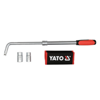 YATO YT-08040 uttrekkbare hjulnøkkelpiper 17x19mm 21x23mm