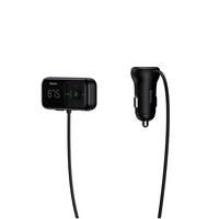 FM-sender BASEUS T-type S-16 bluetooth 5.0 MP3 + billader 2x USB