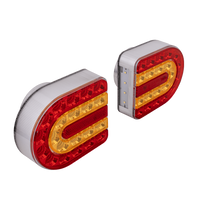 SPAREX CONNIX S.130977 LED-baklys 4 funksjoner venstre+høyre, trådløs, magnetisk