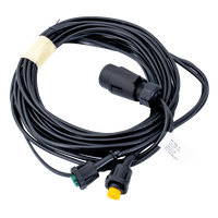 MANTES elektrisk installasjonskabel for tilhenger 4,5 m 7-PIN STYKKE BAYONETT 2x5PIN