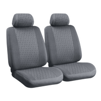 Sett med bilsetetrekk LAMPA Glamur grå, til forsetene