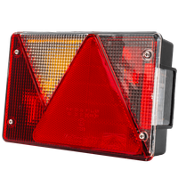 ASPÖCK Multipoint IV baklykt, 6 funksjoner, venstre