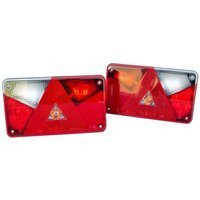 ASPÖCK Multipoint V LED baklykter, 7 funksjoner venstre + høyre