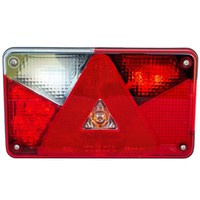 ASPÖCK Multipoint V LED baklykt, 6 funksjoner, venstre