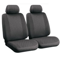 Sett med bilsetetrekk LAMPA Glamur antrasitt, til forsetene