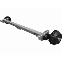 KNOTT VGB18MV bremset aksel for tilhenger/biltransportør 1800 kg 1750 mm 2220 mm 5x112