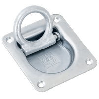 WINTERHOFF ZBF 70-2 innfelt gulvholder, tilhengerlastfeste