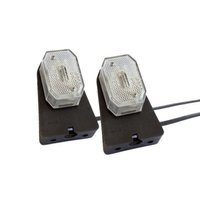 Sett med to ASPÖCK FLEXIPOINT I universalmarkeringslamper med brakett