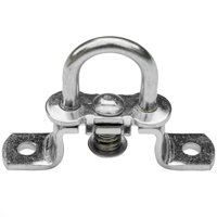 BOZAMET roterende sidehåndtak h-17mm, festekrok