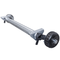 AL-KO EURO bremseaksel for tilhenger / bergingsbil 1800kg 1350mm 1850mm 5x112