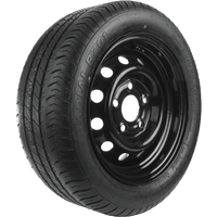 Forsterket hjul for tilhenger LINGLONG DEKK 195/50 R13C 104/101N UNITRAILER FELG svart 5,5Jx13"H2 5x112 ET:30