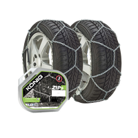 König Zip 9 snøkjettinger gr. 95