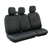 Sett med bilsetetrekk LAMPA Dido-2, grå, for busser og varebiler