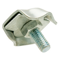 Enkelt sadeltauklemme DROMET ZLS1.4 klemme for 4 mm tau