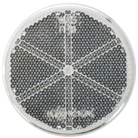 Rund selvklebende reflektor hvit WAŚ 61mm reflektor