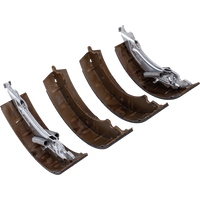 Bremsesko for bremsede aksler KNOTT 200x50 Ryggmattesett