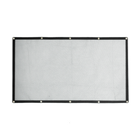 Hundeskillevegg LAMPA PET-2 nettingbarrierer festet til forsetene 115x65cm