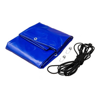 Rammetrekk h-1100 UNITRAILER blå presenning for tilhenger 264x125cm GARDEN 264