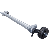 AL-KO EURO bremseaksel for tilhenger / bergingsbil 1800kg 1750mm 2250mm 5x112