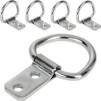 Sett: Fire gulvholdere for tilhenger, ZBF-50-1 Winterhoff lastefeste